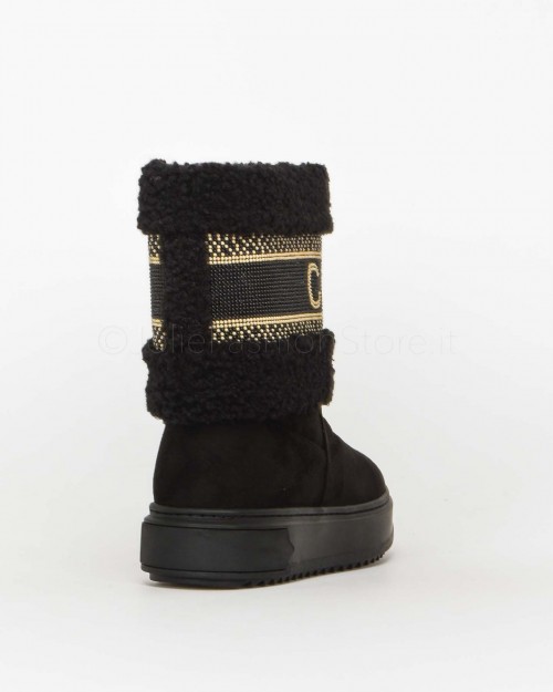 De Siena Black Cortina Ankle Boot  32 CORTINA