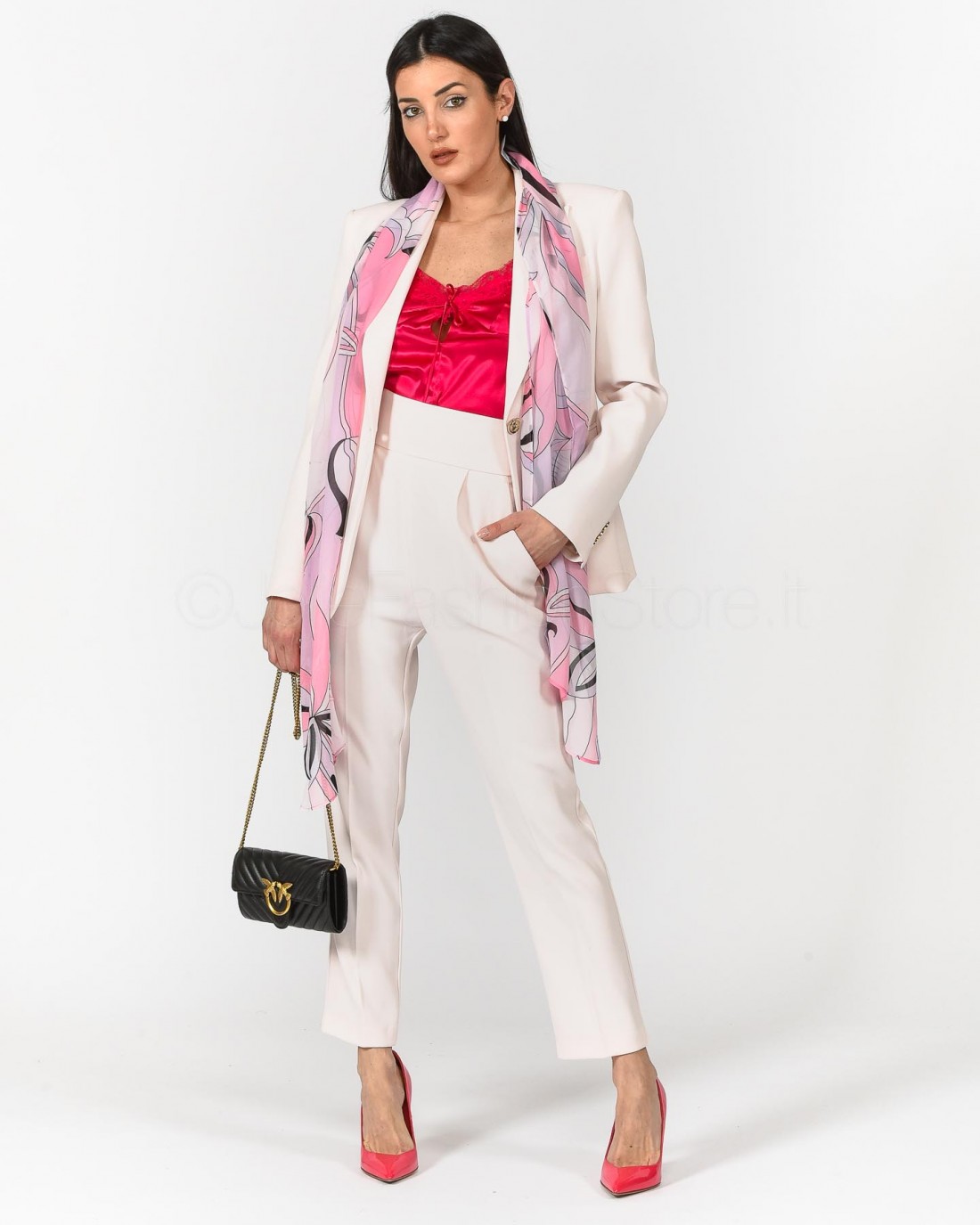 Pinko clearance giacca rosa