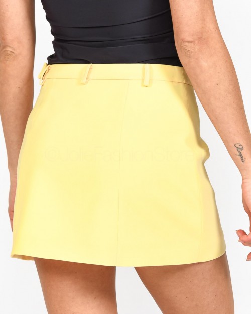 Patrizia Pepe Mini Skirt Clarity Yellow