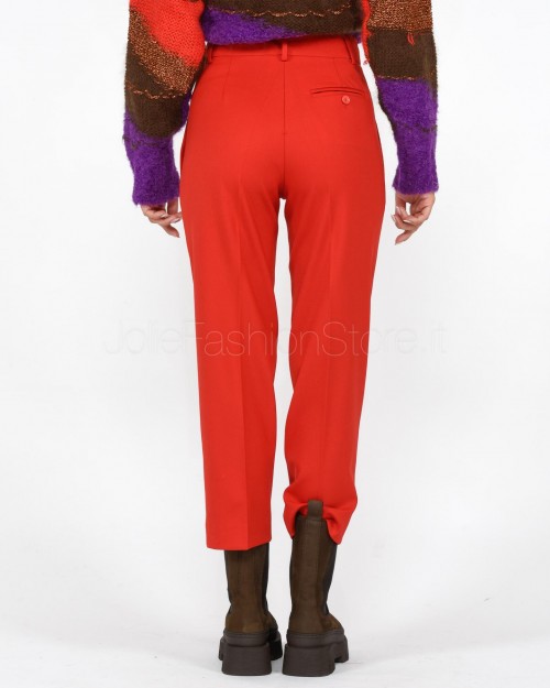 Solo Tre Red Cigarette Pants  M1R0075 RU 35S