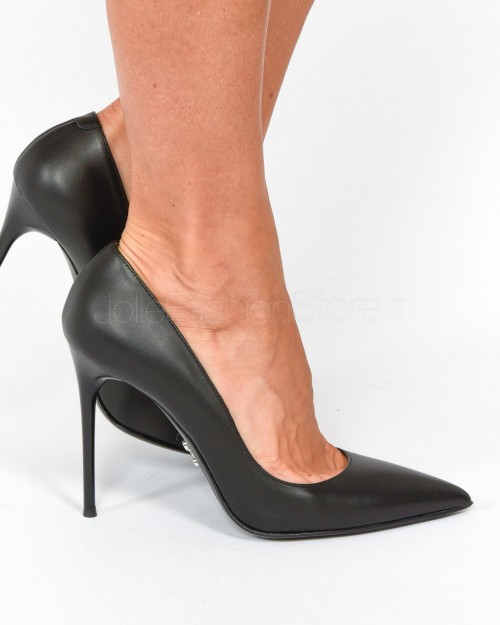 Sergio Levantesi Black Pumps  LAST CACHEMIRE NERO