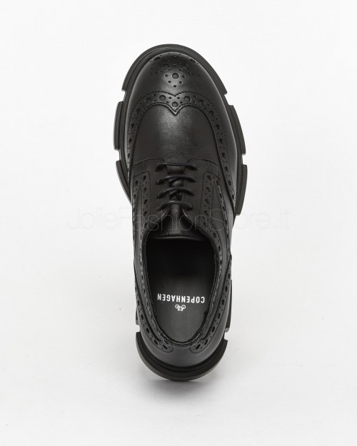 Copenhagen Black Lace-up Shoe  CPH 565 VIT BLACK