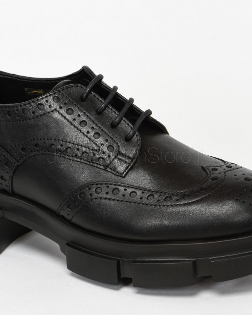 Copenhagen Black Lace-up Shoe  CPH 565 VIT BLACK