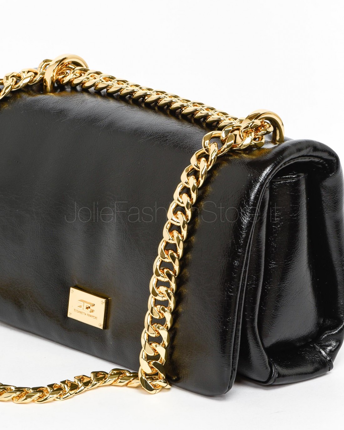 Elisabetta Franchi Borsa Puffy Mini Nera - Borse