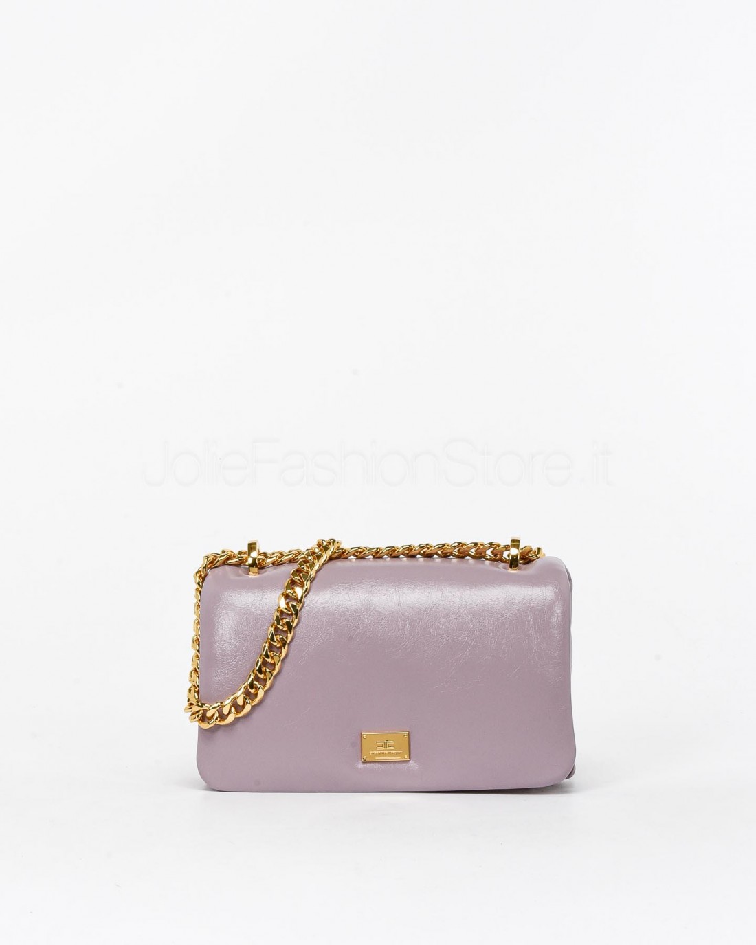 Elisabetta Franchi Puffy Mini Soft Berry Bag - Bags