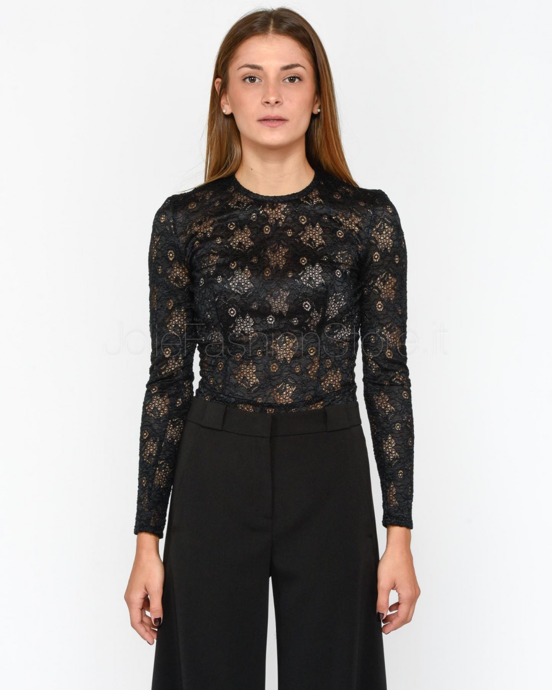 Alessandro Legora Body In Pizzo Nero Body