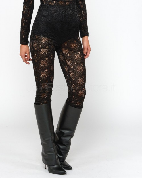 Alessandro Legora Black Lace Jumpsuit  AI24AT129 NERO