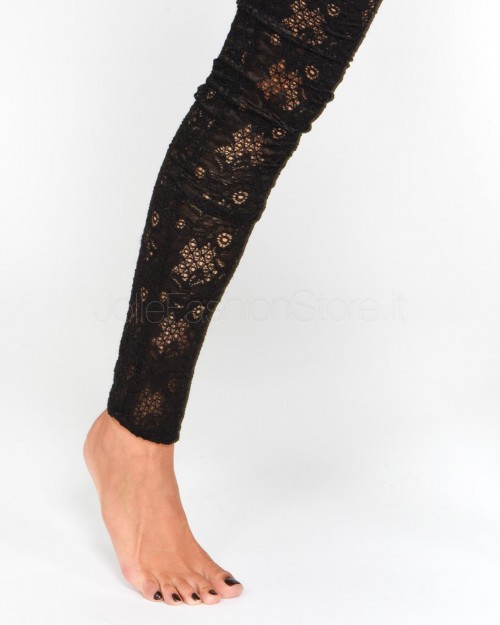 Alessandro Legora Black Lace Jumpsuit  AI24AT129 NERO