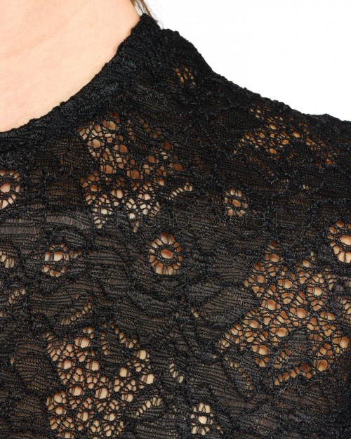 Alessandro Legora Black Lace Jumpsuit  AI24AT129 NERO