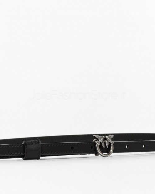 Pinko Belt Love Berry H1 Black-Old Silver  102148 A0F1 Z99O