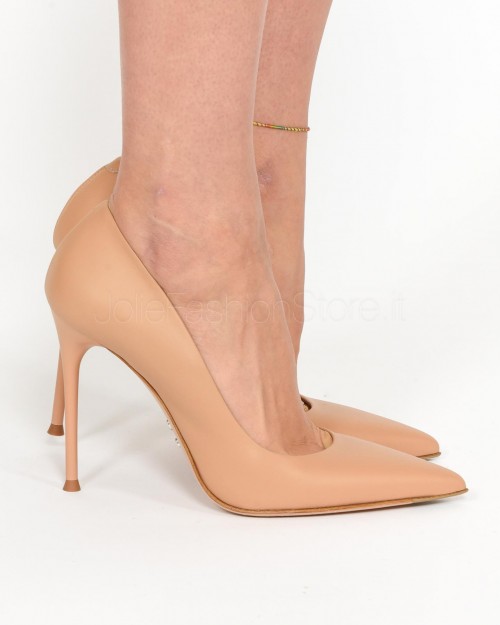 Sergio Levantesi Nude Pumps  LAST4 CACHEMIRE NUDE