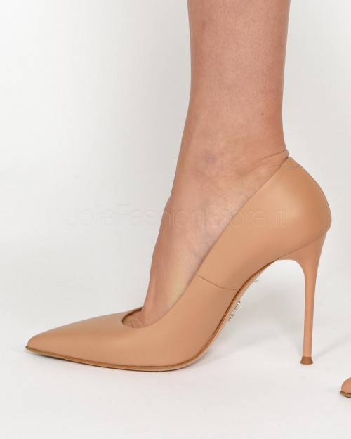 Sergio Levantesi Nude Pumps  LAST4 CACHEMIRE NUDE