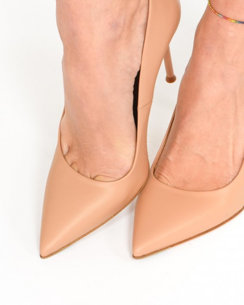 Sergio Levantesi Nude Pumps  LAST4 CACHEMIRE NUDE