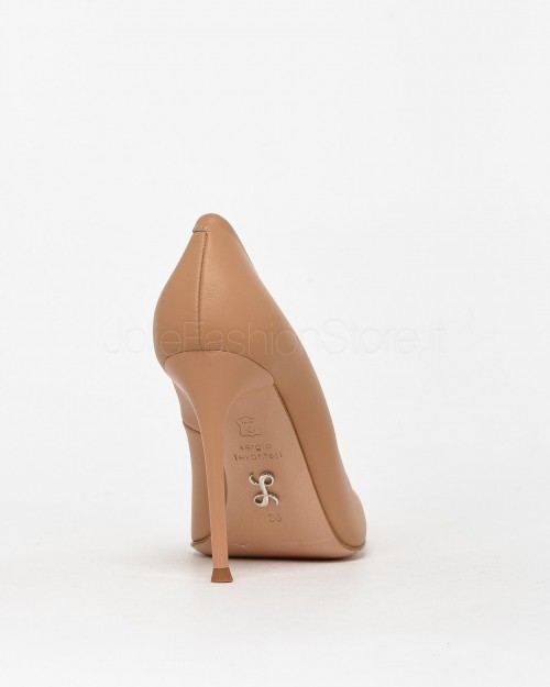 Sergio Levantesi Nude Pumps  LAST4 CACHEMIRE NUDE