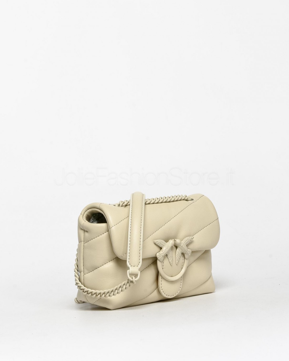 Pinko Love Baby Puff C Sheep Borla, Bolsa para Mujer, Z14q_White