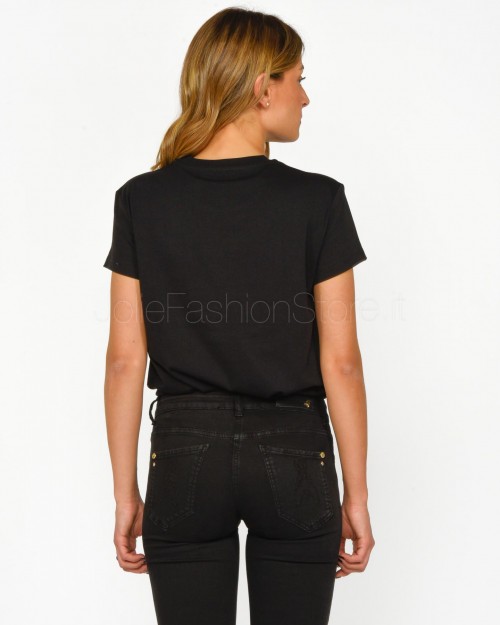 Patrizia Pepe Black T-Shirt  8M1543 J111 K103