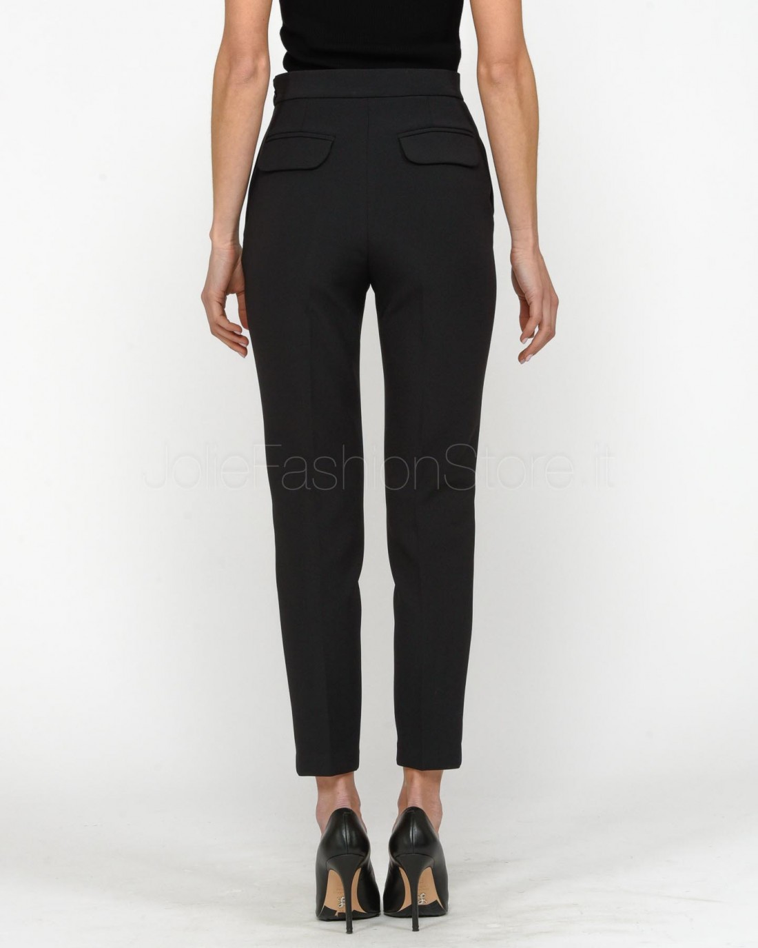 Pants ELISABETTA FRANCHI Woman color Black