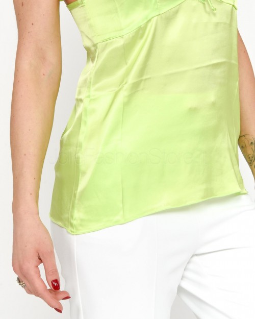 Pink Memories Top con Pizzo Lime  11607 LIME