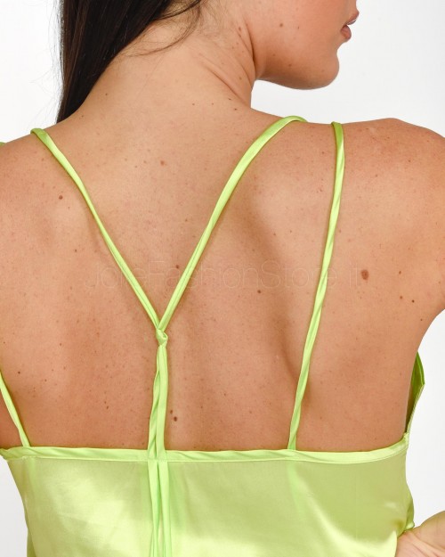 Pink Memories Top con Pizzo Lime  11607 LIME