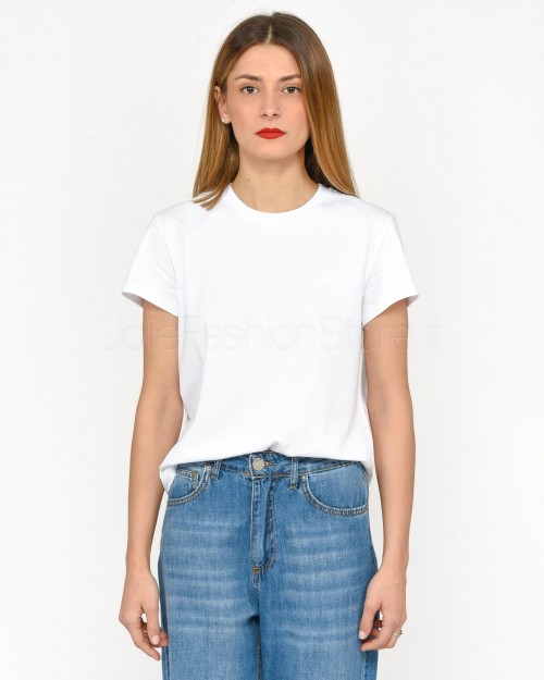 Patrizia Pepe Basic White T Shirt T Shirts