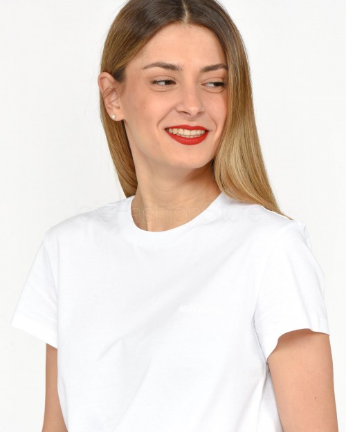 Patrizia Pepe Basic White T-Shirt  2M4373 J111 W103