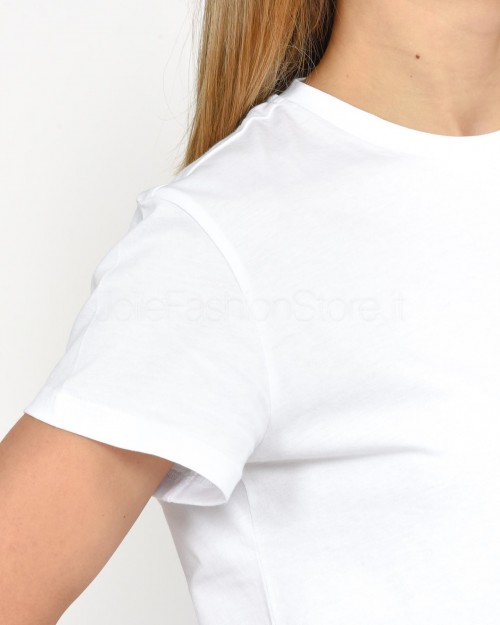 Patrizia Pepe Basic White T-Shirt  2M4373 J111 W103