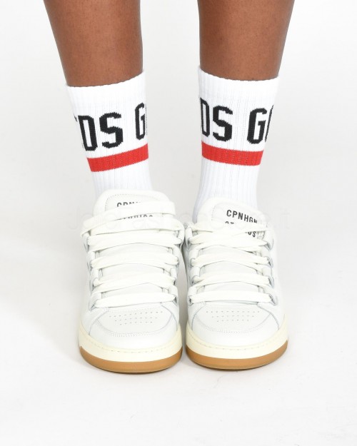 GCDS GCDS LOGO SOCKS Grigio  A1OU3800KC7 45