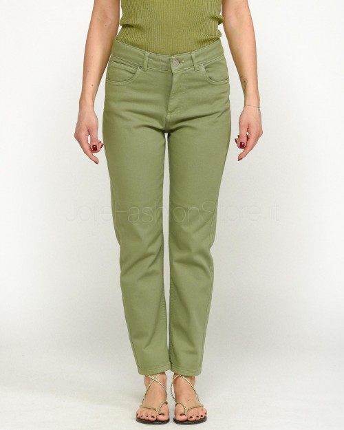 GSD Straight Leg Trousers Bull Sage  IRENE 1 SALVIA