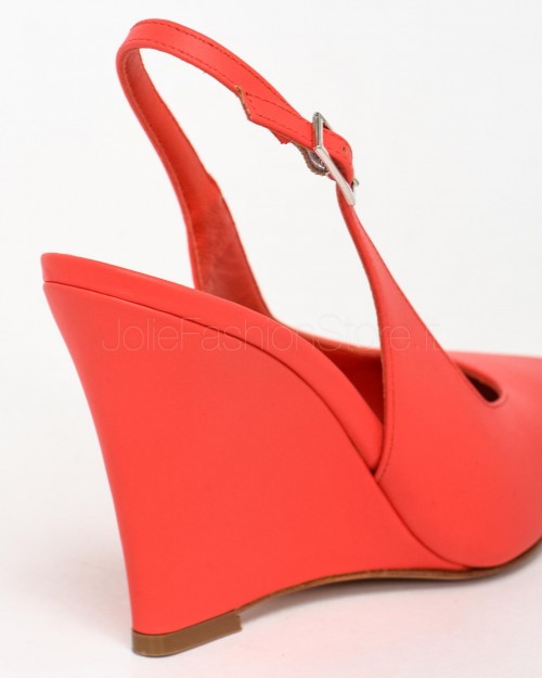 Sergio Levantesi Décolleté Slingback con Zeppa Vermiglio  MARIA4 MACHEMIRE VERMIGLIO