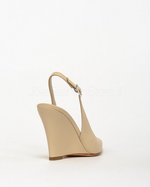 Sergio Levantesi Décolleté Slingback con Zeppa Ivory  MARIA4 MACHEMIRE IVORY