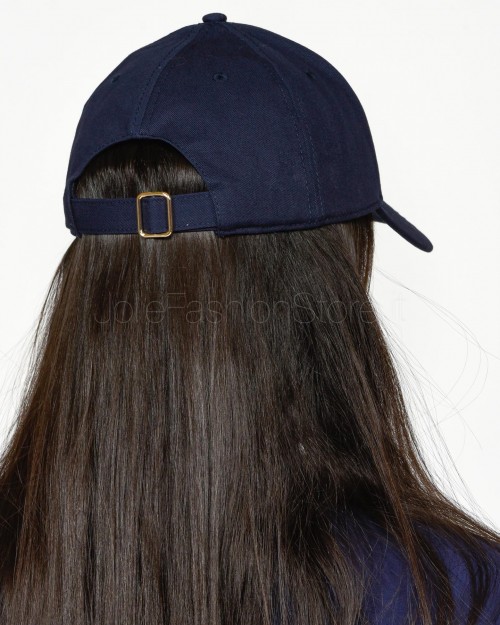 Elisabetta Franchi Cappello Baseball Logo Navy  CL01F46E2 B75