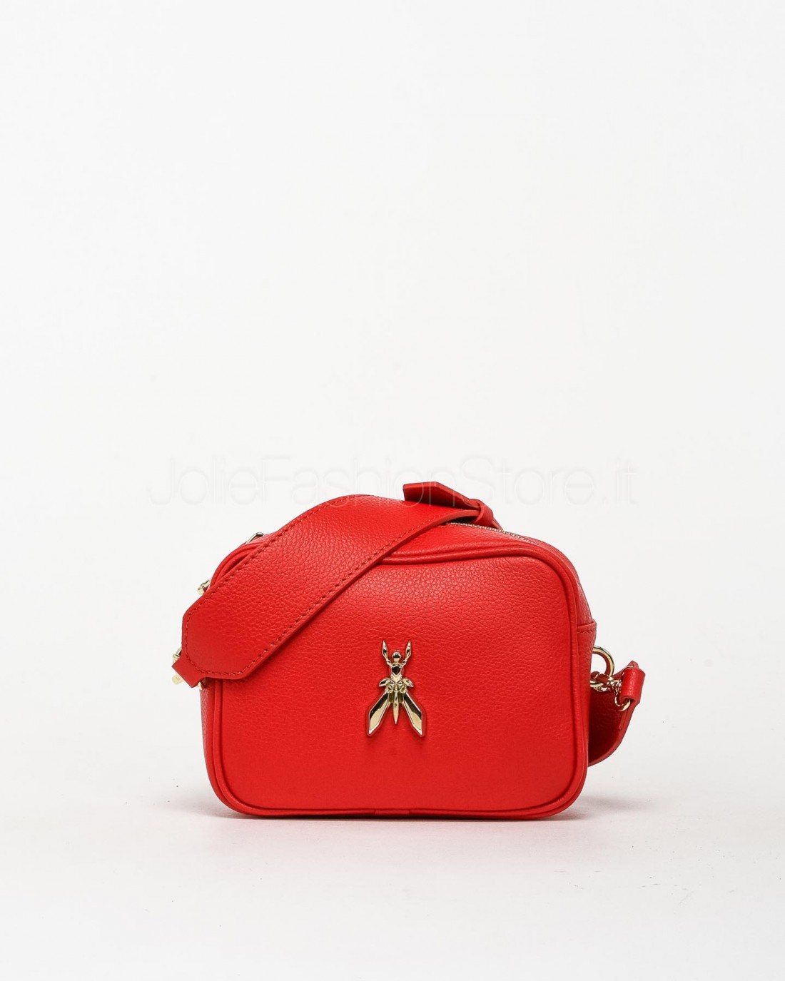 Patrizia Pepe Borsa Fly Camera Bag a Tracolla Glam Red  8B0186 L001 R835