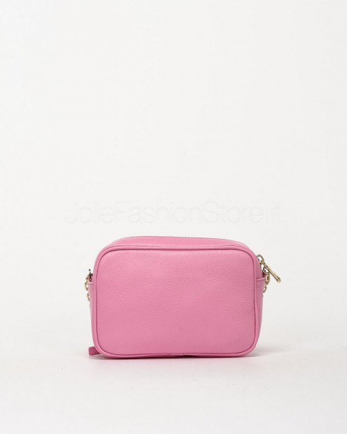 Patrizia Pepe Small Camera Shoulder Bag Case Cold Pink  CB0071 L001 M517