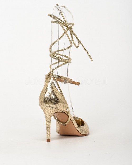 Sergio Levantesi Dècollète Platino Snake Slingback  DEBBY MVM PLATINO