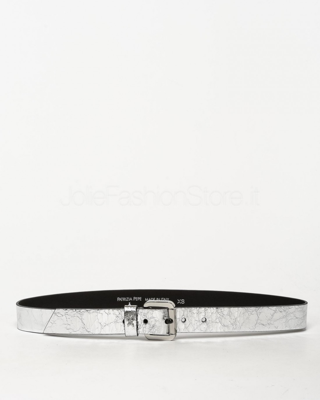 Patrizia Pepe BELT/BELT Craquele Silver  8W8684 L112 S686