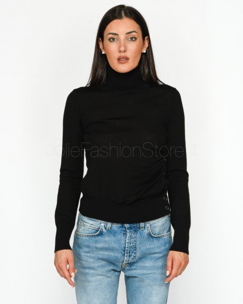 Pinko BUCCIA 100% WOOL BLACK LIMOUSINE SWEATER  103932 A189 Z99