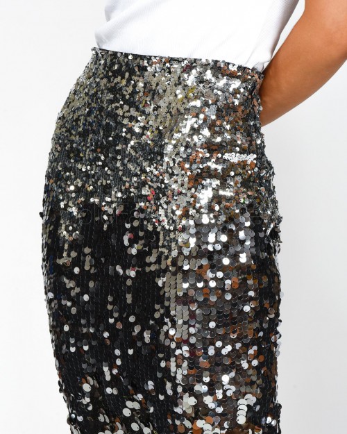 Patrizia Pepe SKIRT/SKIRT Degradà Sequins  8G0409 A468 YA20