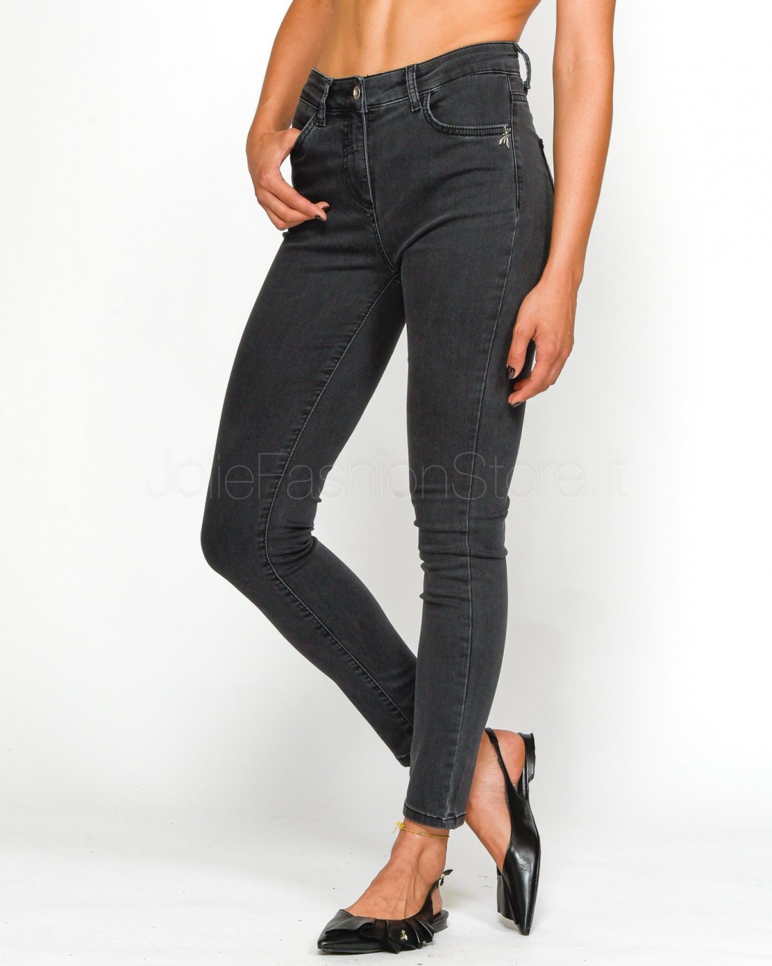 Patrizia Pepe Jeggings Deep Black Wash  CP0509 D1HIN K428