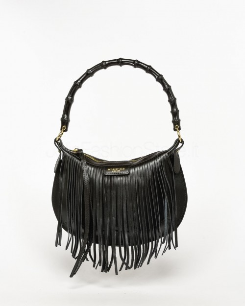 My Best Bag Black Fringe Bag