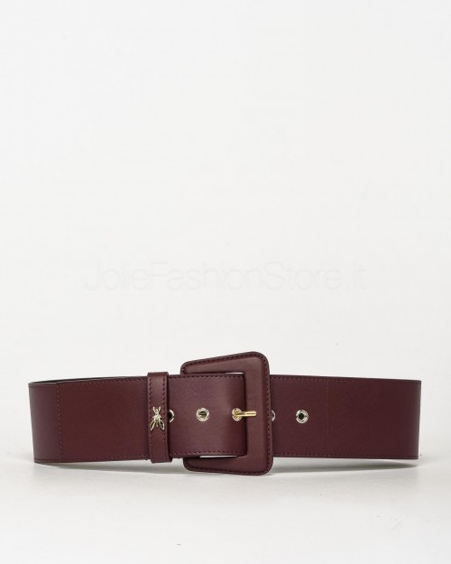 Patrizia Pepe BELT/BELT Dark Plum  CW8783 L048 M496