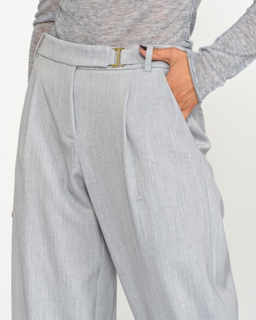 Patrizia Pepe Pantaloni Grigio Chiaro Mel.  8P0622 A453 S263