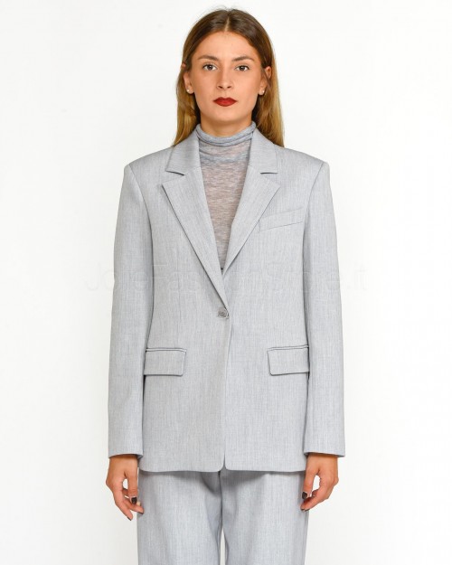 Patrizia Pepe Light Gray Jacket Mel.  8S0497 A453 S263