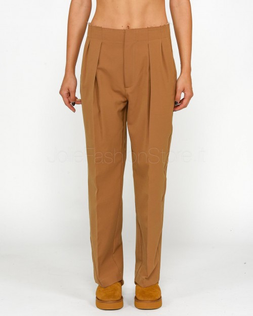 Solo Tre Pantalone Camel  M1S0019 SU 62S