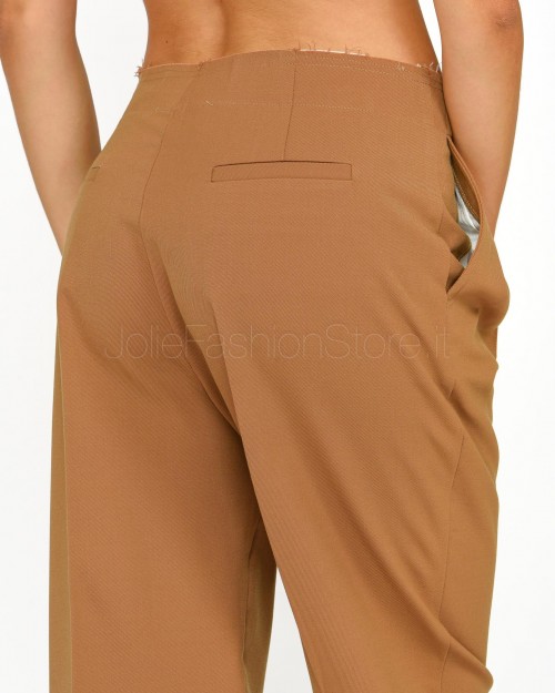 Solo Tre Pantalone Camel  M1S0019 SU 62S