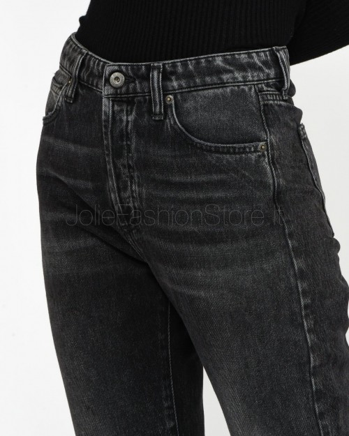 Solo Tre Denim a Sigaretta Nero  M1S0110 A DENIM NERO