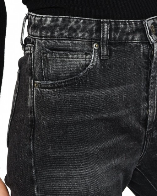 Solo Tre Denim a Sigaretta Nero  M1S0110 A DENIM NERO