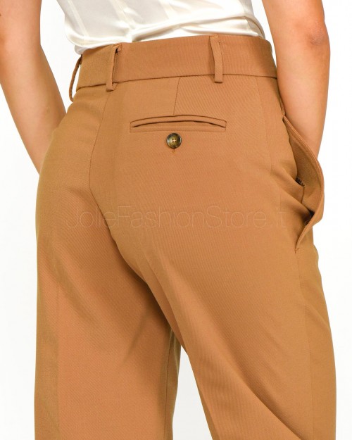 Solo Tre Cigarette Pants Camel  M1S0127 SU 62S