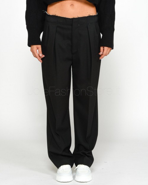 Solo Tre Black Trousers  M1S0019 A 99