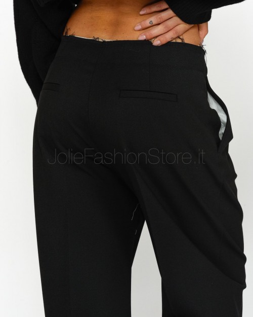 Solo Tre Black Trousers  M1S0019 A 99