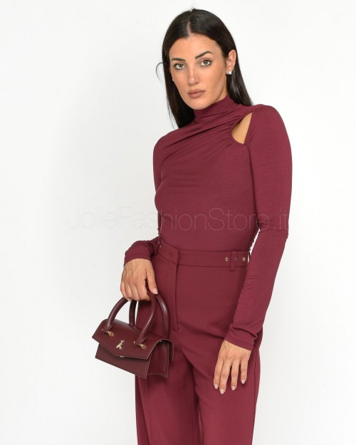 Patrizia Pepe SWEATER/TOP Plum Elixir